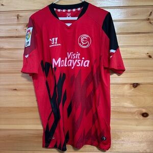 Sevilla Spain FC Soccer Football Jersey Warrior Size Medium